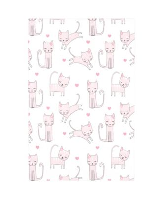 NoJo Kitty Cat Crib Sheet