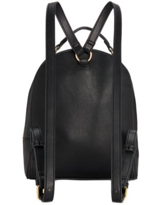 macy's black backpack