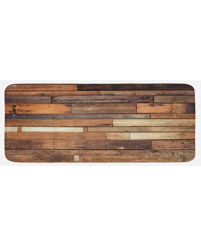 Ambesonne Wooden Kitchen Mat Macy's