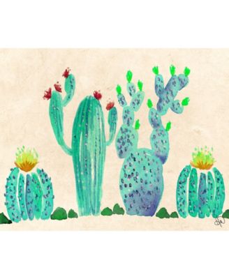 Creative Gallery Fun Fresh Cactus Watercolor 24 X 20 Canvas Wall Art   15790190 Fpx.tif