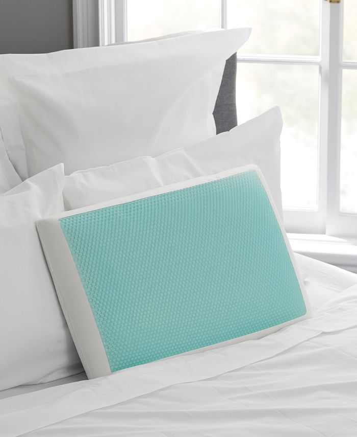 Sealy Memory Foam Gel Pillow & Reviews Pillows Bed & Bath Macy's