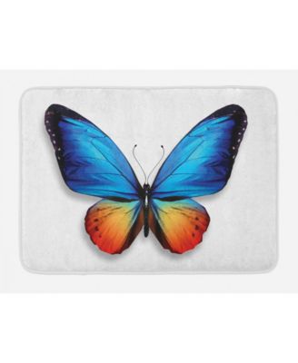 butterfly bath mat