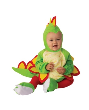 BuySeasons Toddler Girls and Boys Dragon Deluxe Costume
