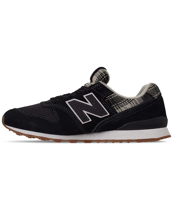 plaid new balance shoes
