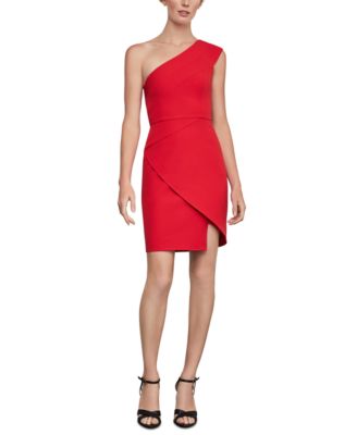 BCBGMAXAZRIA - One-Shoulder Mini Dress