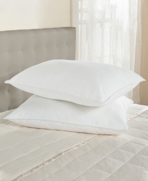 Downlite Resort 50-50 Down Feather Blend Standard Pillow In White