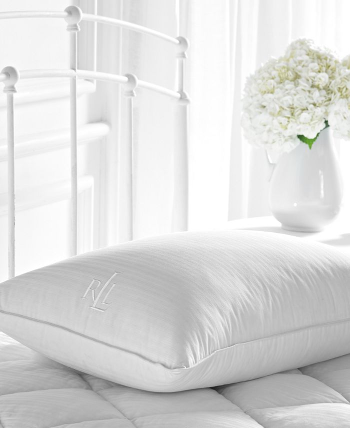 Lauren Ralph Lauren Feather Core Down Surround Medium Density Pillow,  Standard/Queen & Reviews - Home - Macy's