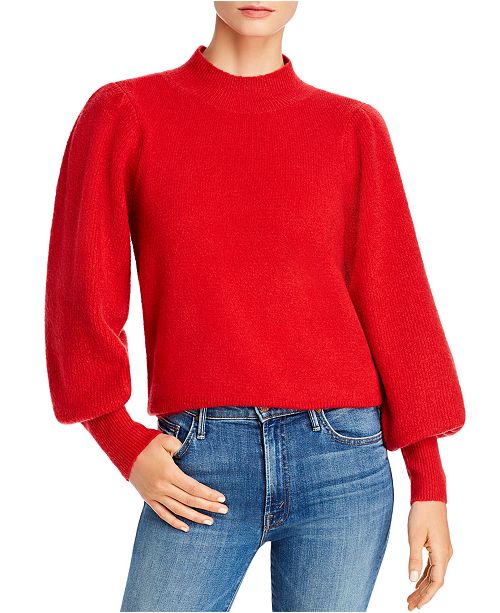 French Connection Mock Neck Puff Sleeve Sweater Reviews