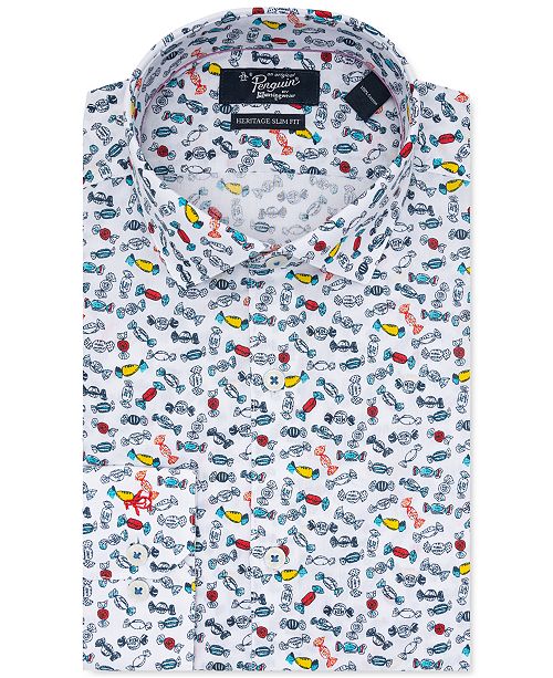 Original Penguin Men S Heritage Slim Fit Performance Stretch Candy