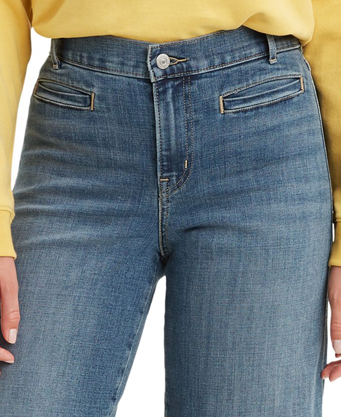 Levi's Women's Wide-Leg Cropped Jeans - Macy's