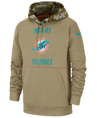 mens miami dolphins salute to service hoodie