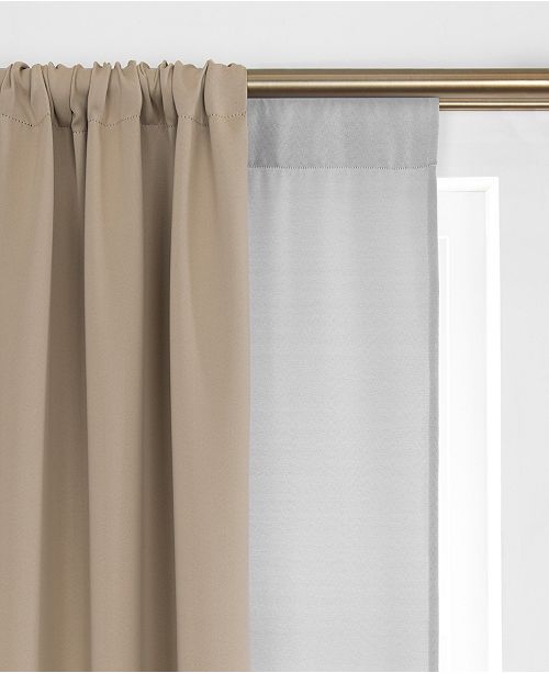 Elrene Extra Wide Thermal Blackout Curtain Liner 40 X80