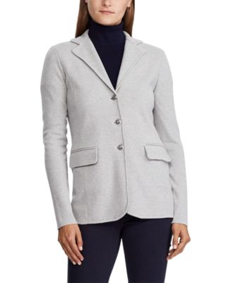 Lauren Ralph Lauren Petite Sweater Knit Blazer Macy s