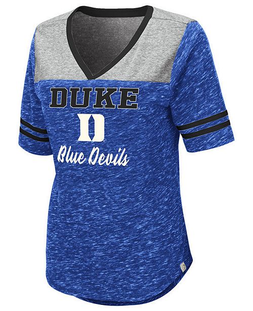 Colosseum Women S Duke Blue Devils Mr Big V Neck T Shirt Reviews