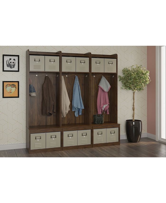 Novogratz Collection Novogratz Journey Entryway Hall Tree with Storage
