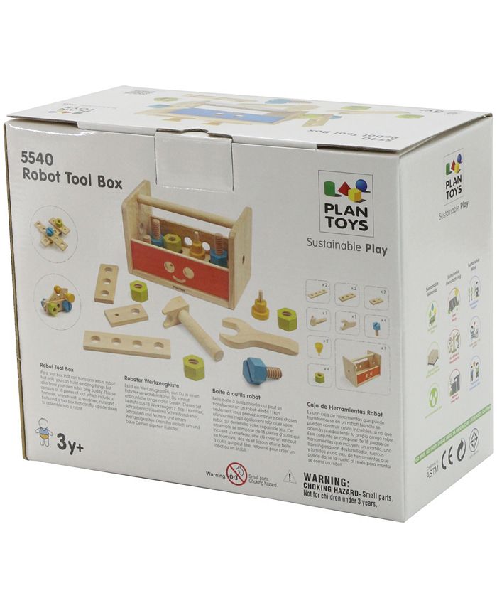 Plan Toys Robot Tool Box Macy's