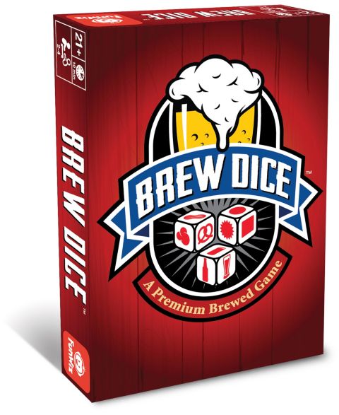 Детские игрушки FoxMind Games Brew Dice 32-Piece Fast-Paced Party Dice Game, Ages 21+