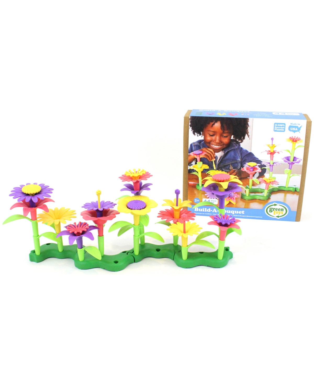 Green Toys Build-a-bouquet In Multi