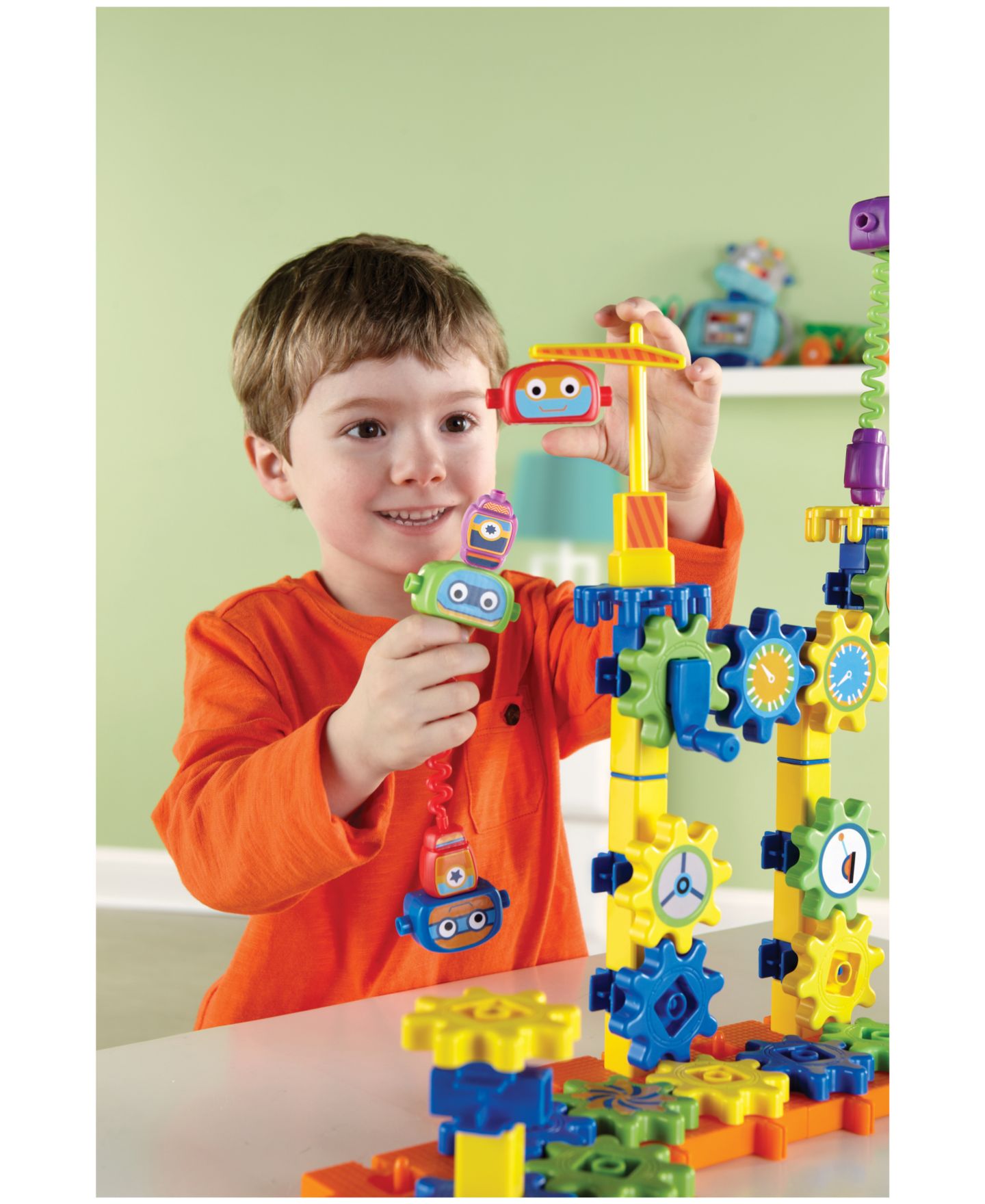 Детский конструктор Areyougame Robot Factory Gears! Gears! Gears! Building Set, Ages 4+ — фото 2