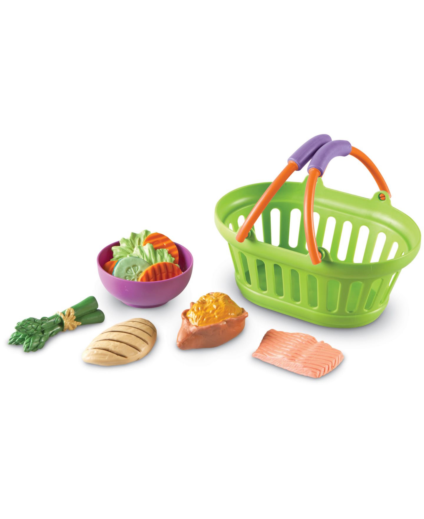 Детский игровой набор Areyougame New Sprouts Healthy Dinner Soft-Edge 14-Piece Playset, Ages 2+ — фото 3