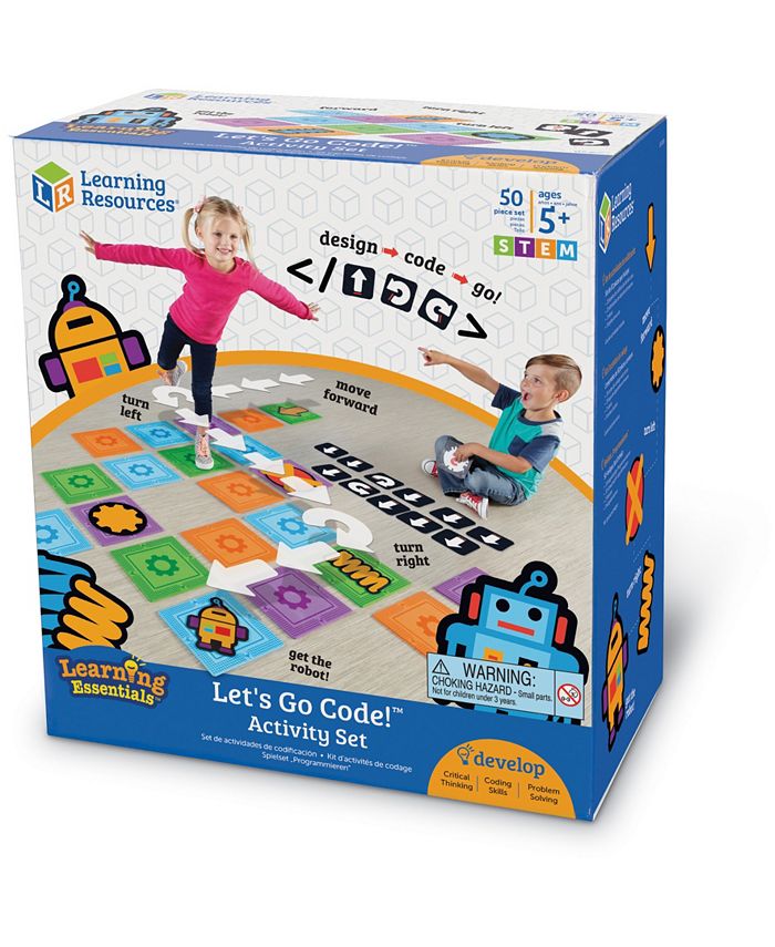 Learning Resources Learning Essentials - Let's Go Code Activity Set ...