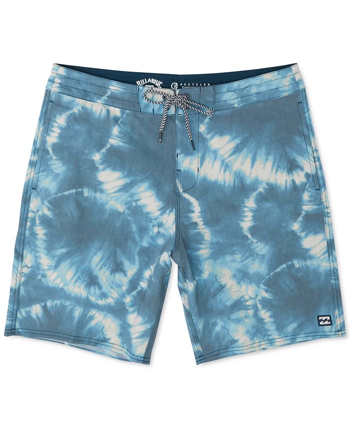 Billabong Men's All Day Riot Lo Tide Micro Repel Tie-Dyed Board Shorts ...