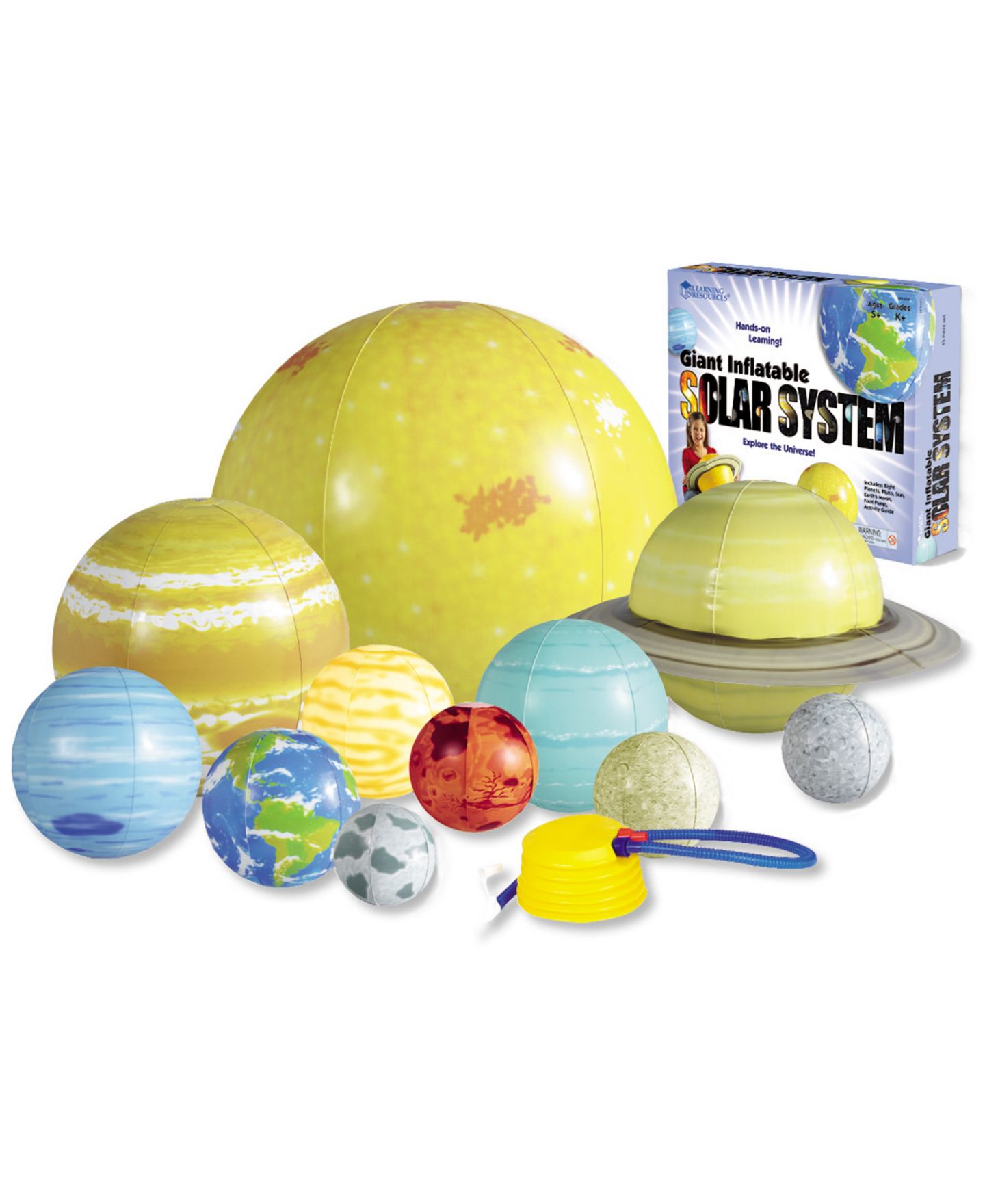 Детские игрушки Learning Resources Giant Inflatable Solar System Set — фото 8