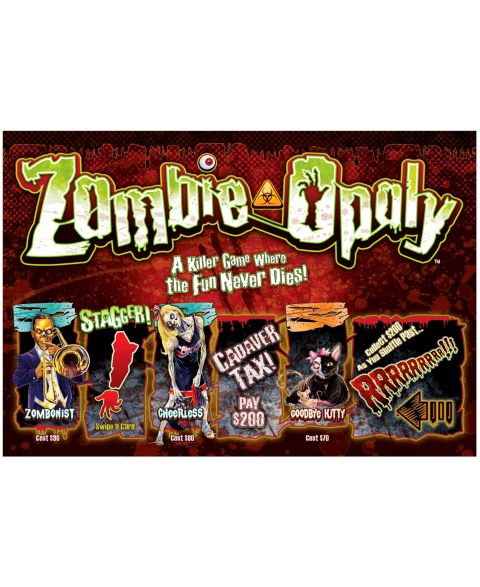 Детская игрушка Late for the Sky Zombie-Opoly Game