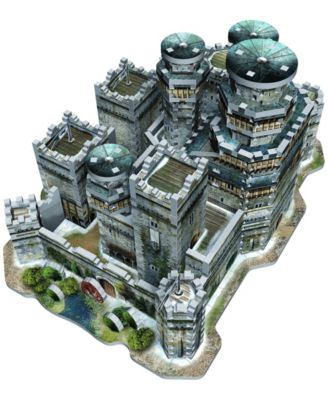 MasterPieces Puzzles Wrebbit Game Of Thrones - Winterfell 3D Puzzle- 910 Pieces