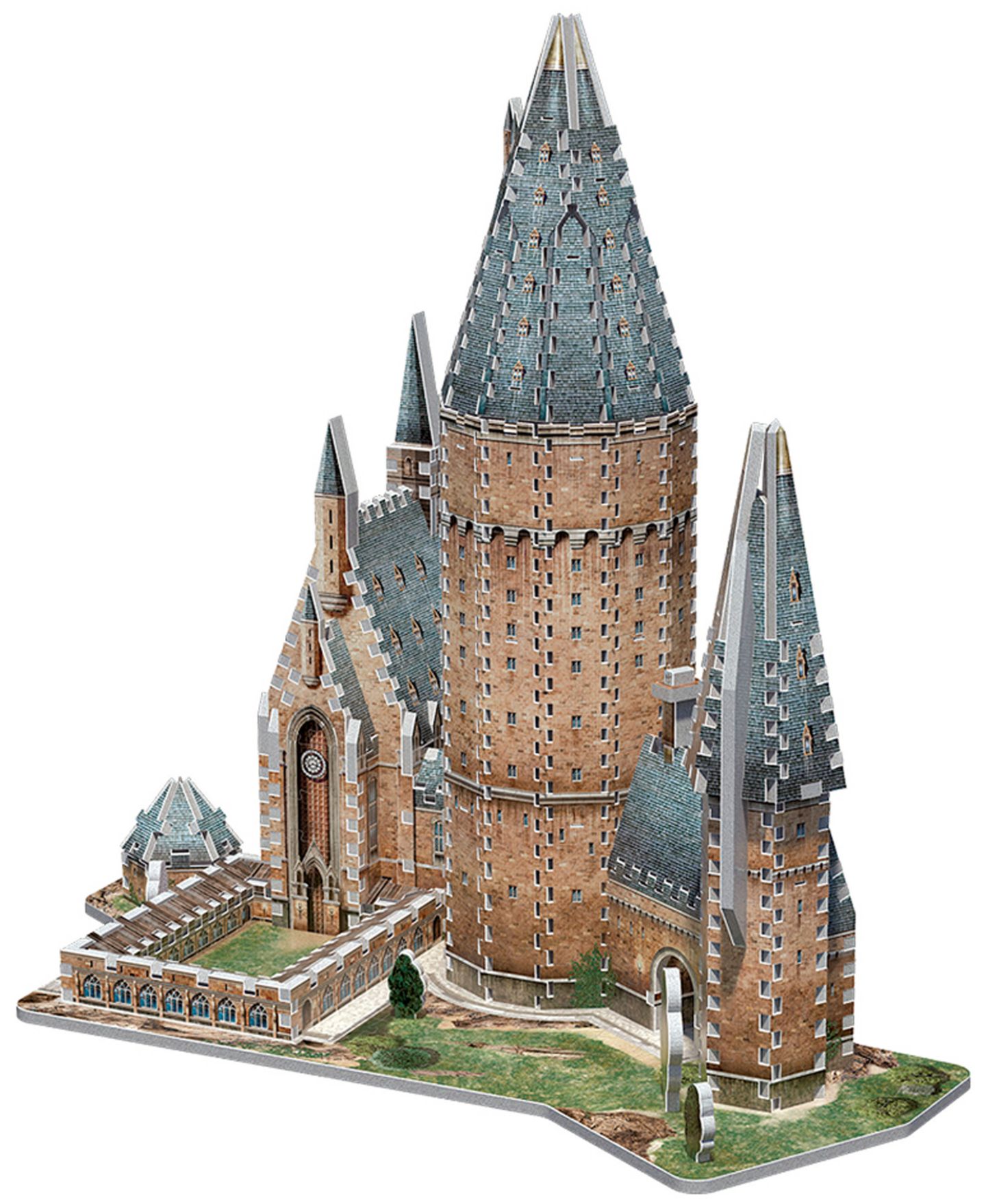 Детский пазл Wrebbit Harry Potter Great Hall 850-Piece 3D Puzzle, Ages 14+ — фото 8