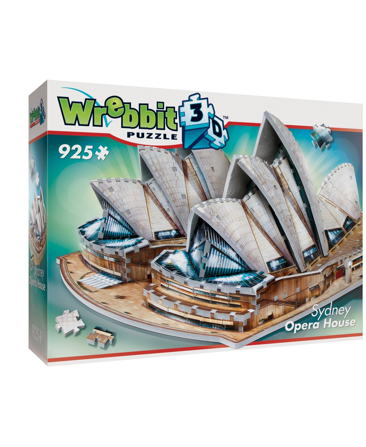 Shop Masterpieces Puzzles Wrebbit Sydney Opera House 3d Puzzle- 925 Pieces In White