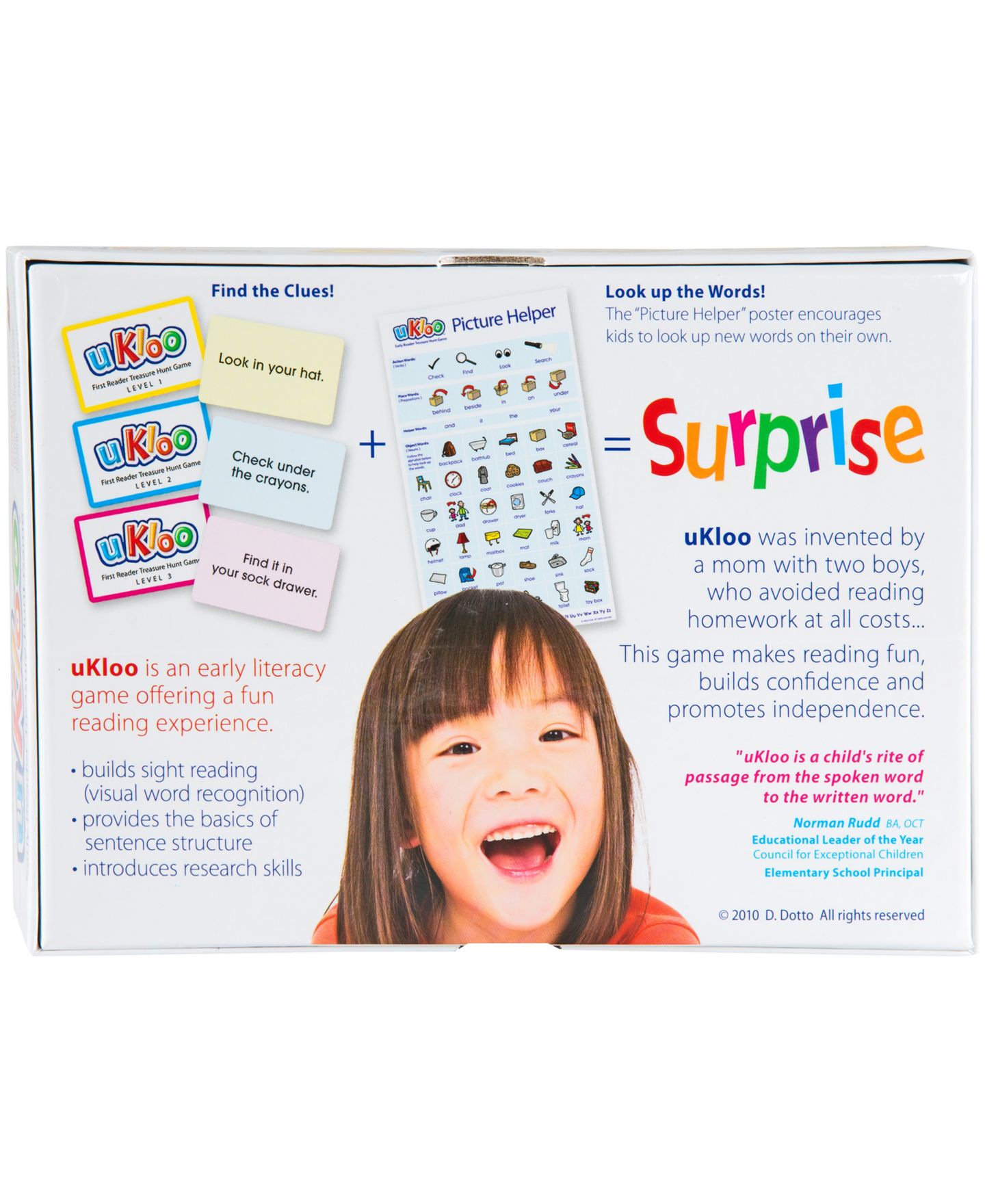 Детская игрушка uKloo Kids Inc. Ukloo Early Reader Treasure Hunt Game — фото 5