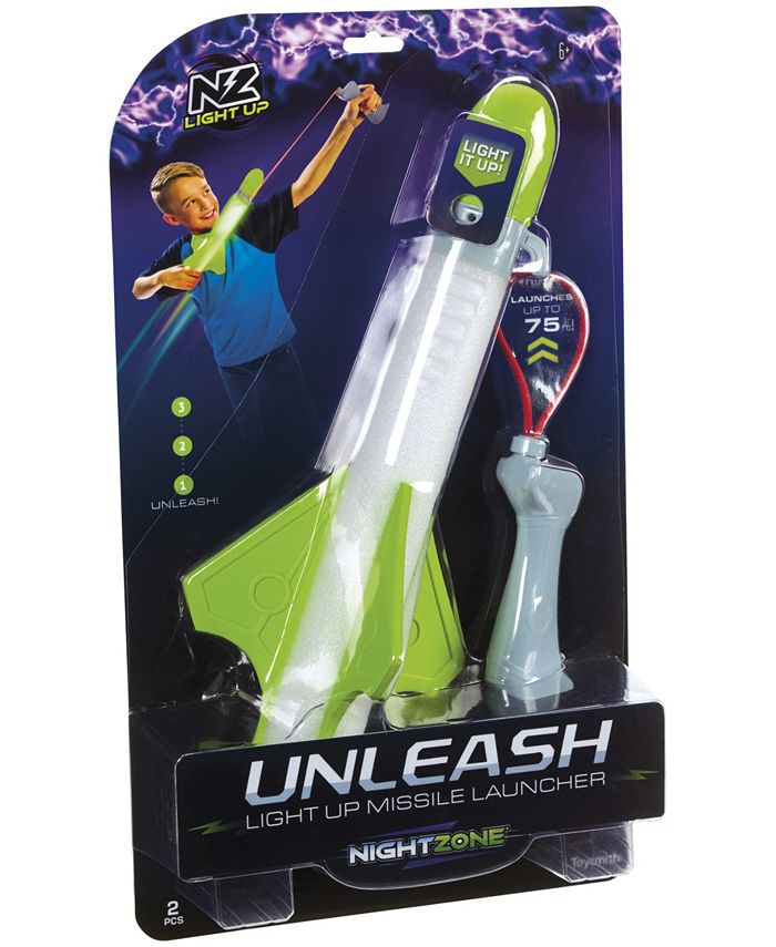 Toysmith Nightzone Unleash Light Up Missile Launcher Macy's
