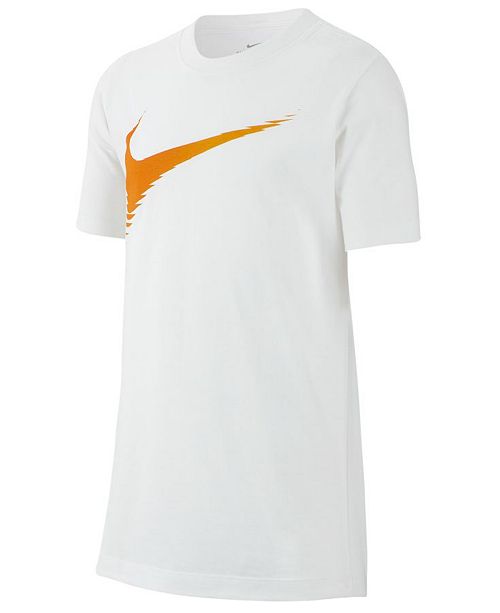 Nike Big Boys Cotton Swoosh T Shirt Reviews Shirts Tops Kids Macy S