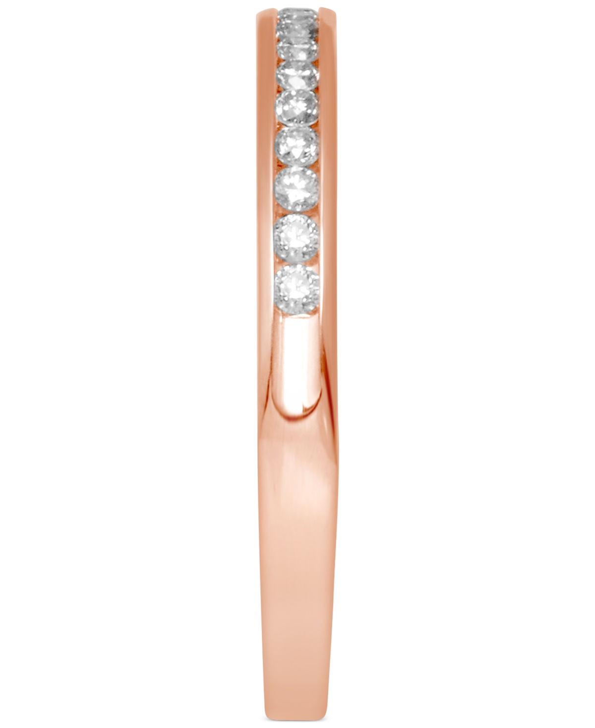 Diamond Band (1/6 ct. t.w.) in 14k White, Yellow or- Rose Gold