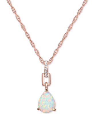 opal necklace macys