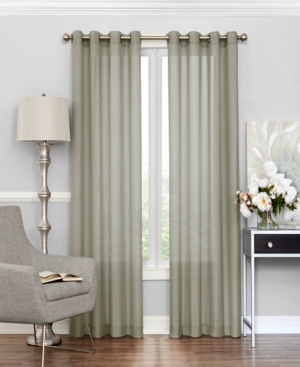 Shop Eclipse Liberty Light Filtering Sheer, 63" X 52" In Sage