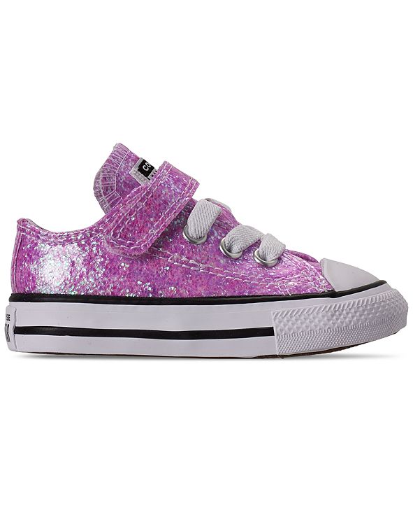 Converse Toddler Girls Chuck Taylor All Star Coated Glitter StayPut