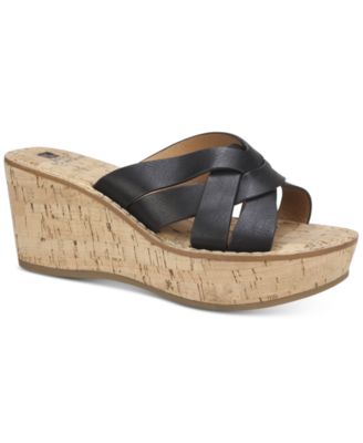 White Mountain Coventry Wedge Sandals 