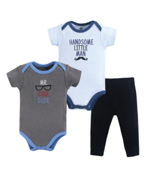Hudson Baby Baby Girl 2 Bodysuit and Pants Set