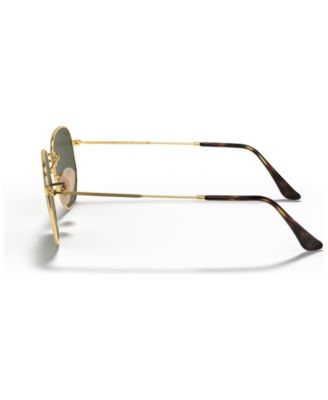 Unisex Geometric Polarized Metal  Sunglasses, RB3548N