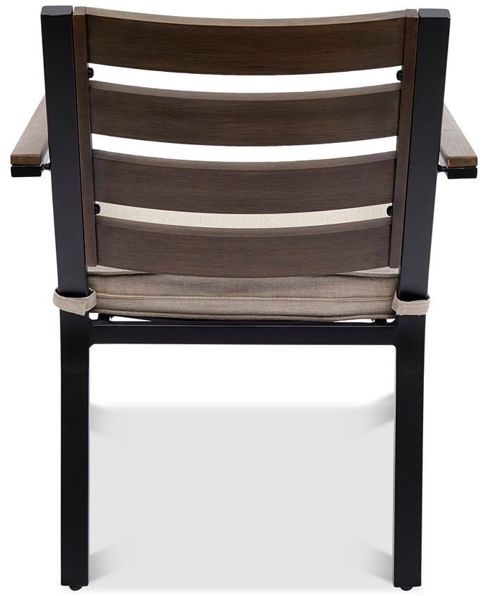Agio Stockholm Outdoor Dining Chair with Outdoor Cushion, Created for