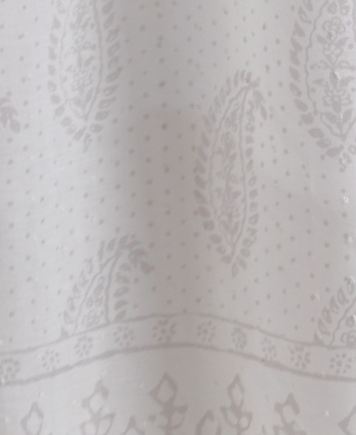 Peri Home Peri Textured Paisley Stall Shower Curtain Macy's