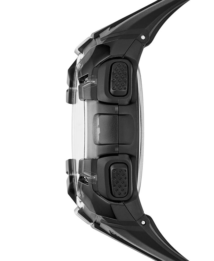 Skechers - Men's El Porto Digital Polyurethane Strap Watch 45.5mm