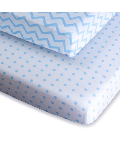 Ely S Co Pack N Play Portable Crib Sheet Set 2 Pack Reviews