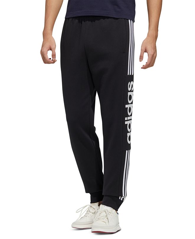 adidas Men's Essential 3-Stripe Fleece Pants & Reviews - All Activewear ...