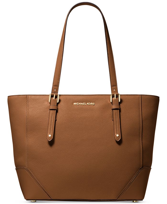 Michael Kors Aria Large Leather Tote - Macy's