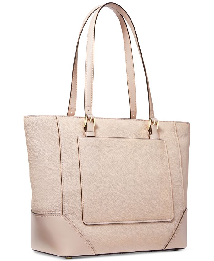 Michael Kors Aria Large Leather Tote & Reviews - Handbags & Accessories ...