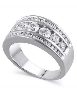 image of Certified Diamond (1-1/2 ct. t.w.) Anniversary Band in 14K White Gold