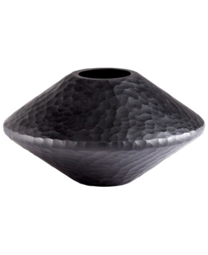 Cyan Design Lava Table Vase In Black